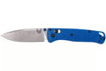 Couteau pliant Benchmade Bugout 535 manche Grivory bleu 10,7cm