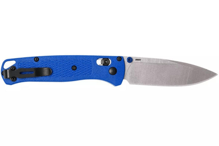 Couteau pliant Benchmade Bugout 535 manche Grivory bleu 10,7cm