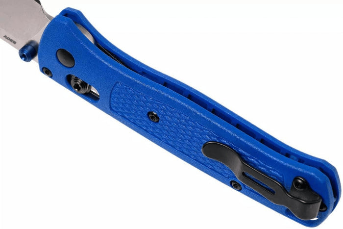 Couteau pliant Benchmade Bugout 535 manche Grivory bleu 10,7cm