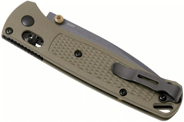 Couteau pliant Benchmade Bugout GRY 535GRY-1 manche Grivory vert kaki 11cm