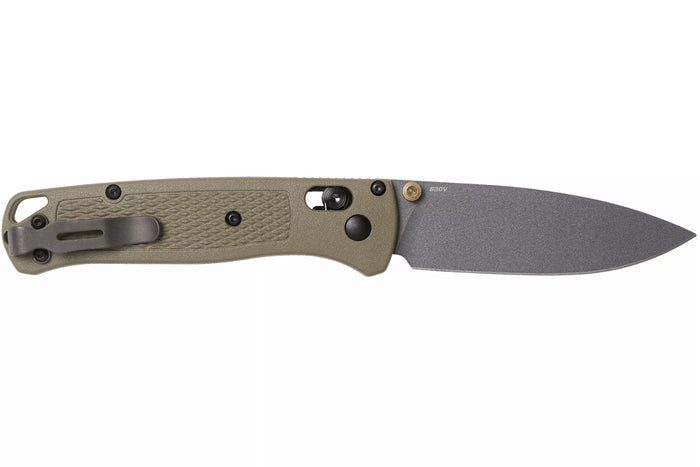 Couteau pliant Benchmade Bugout GRY 535GRY-1 manche Grivory vert kaki 11cm