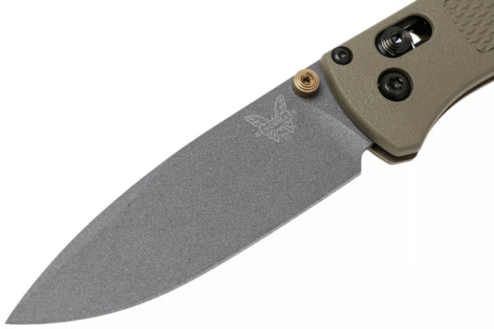 Couteau pliant Benchmade Bugout GRY 535GRY-1 manche Grivory vert kaki 11cm