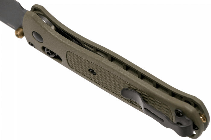 Couteau pliant Benchmade Bugout GRY 535GRY-1 manche Grivory vert kaki 11cm