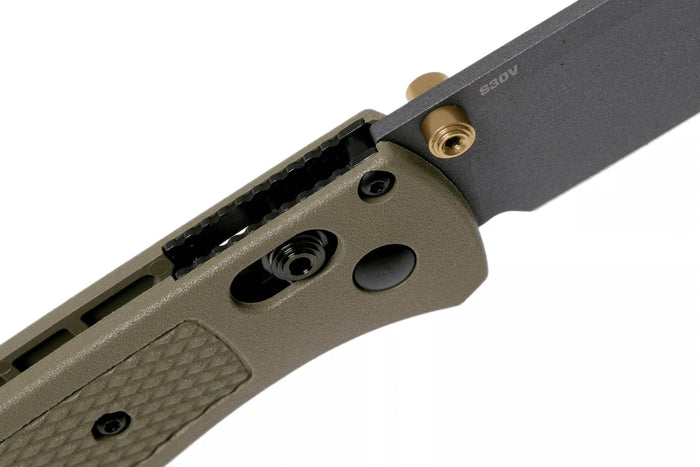 Couteau pliant Benchmade Bugout GRY 535GRY-1 manche Grivory vert kaki 11cm