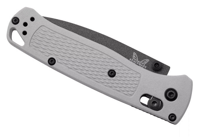 Couteau pliant Benchmade Bugout Storm Gray 535BK-08 manche Grivory gris 10,7cm