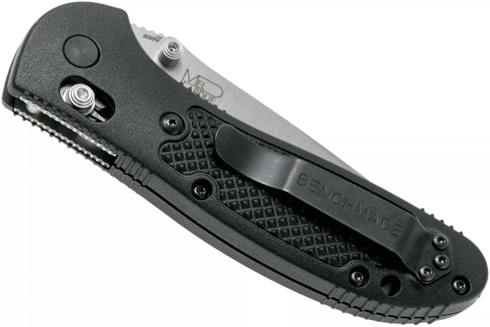Couteau pliant Benchmade Griptilian 551-S30V manche nylon/fibres de verre noir 11cm