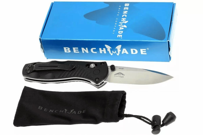 Couteau pliant Benchmade Mini Barrage 585 manche valox noir 10cm