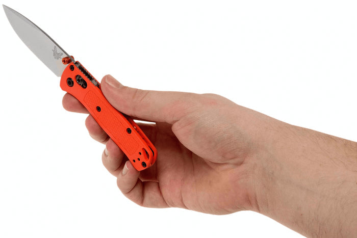 Couteau pliant Benchmade Mini Bugout 533 manche grivory orange 9cm