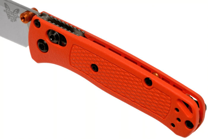Couteau pliant Benchmade Mini Bugout 533 manche grivory orange 9cm