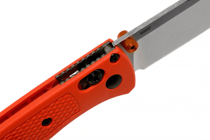 Couteau pliant Benchmade Mini Bugout 533 manche grivory orange 9cm