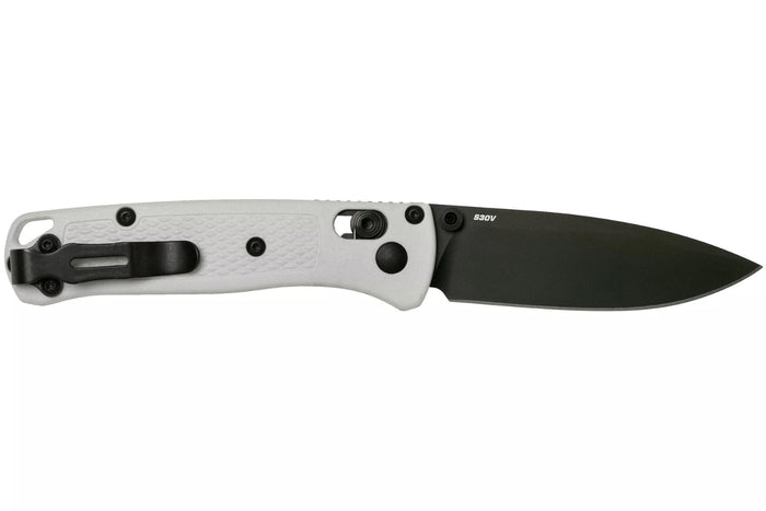 Couteau pliant Benchmade Mini Bugout 533BK-1 manche Grivory blanc 9cm
