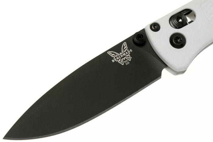 Couteau pliant Benchmade Mini Bugout 533BK-1 manche Grivory blanc 9cm