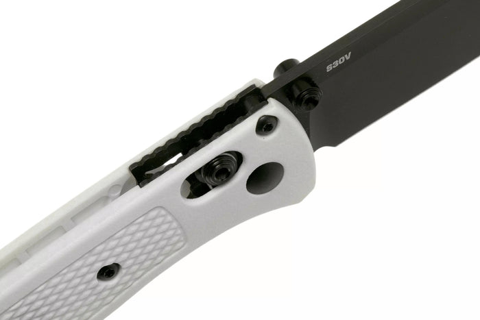 Couteau pliant Benchmade Mini Bugout 533BK-1 manche Grivory blanc 9cm