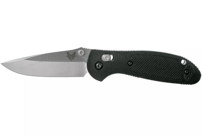 Couteau pliant Benchmade Mini Griptilian 556 manche Grivory noir 9,9cm