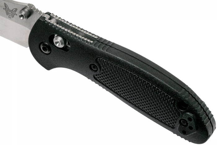 Couteau pliant Benchmade Mini Griptilian 556 manche Grivory noir 9,9cm