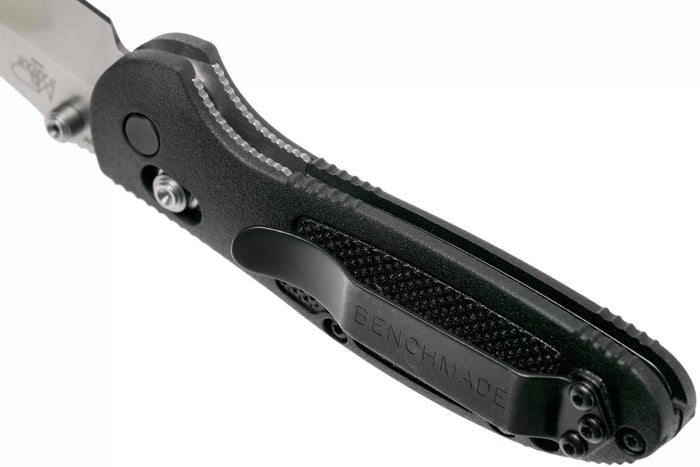 Couteau pliant Benchmade Mini Griptilian 556 manche Grivory noir 9,9cm