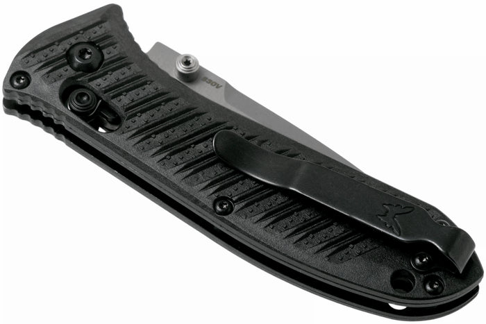 Couteau pliant Benchmade Mini Presidio II 575-1 manche fibre de carbone CF-Elite noir 10,9cm