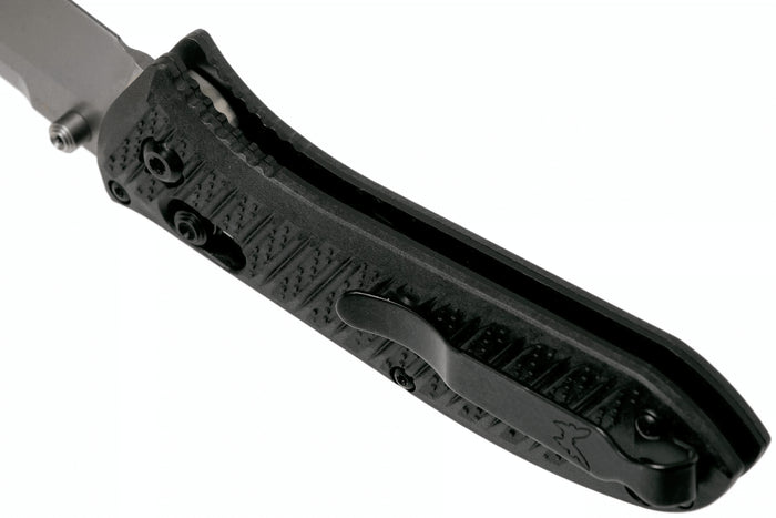 Couteau pliant Benchmade Mini Presidio II 575-1 manche fibre de carbone CF-Elite noir 10,9cm