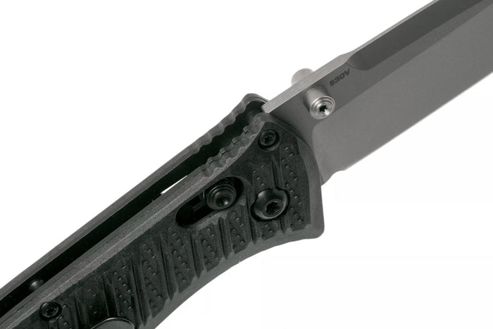Couteau pliant Benchmade Mini Presidio II 575-1 manche fibre de carbone CF-Elite noir 10,9cm