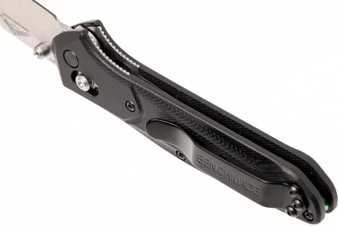 Couteau pliant Benchmade Osborne 940-2 lame tanto manche G10 noir 11cm