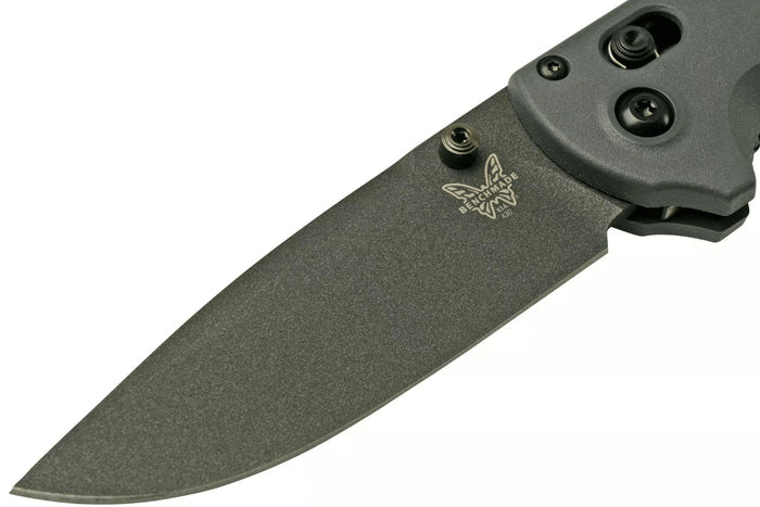 Couteau pliant Benchmade Redoubt 430BK manche Grivory gris/vert 12cm