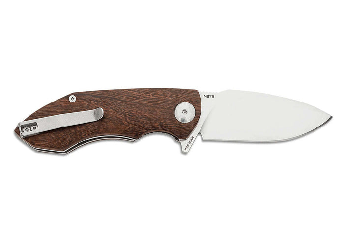 Couteau pliant Böker Arbolito Nahuel 01BA004 manche en bois de guayacan 11,8cm