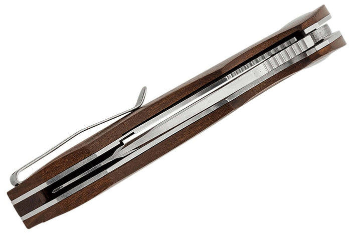 Couteau pliant Böker Arbolito Nahuel 01BA004 manche en bois de guayacan 11,8cm