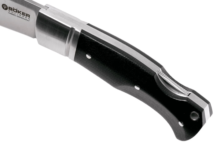 Couteau pliant Böker Boxer 111028 manche en micarta noir 10,8cm
