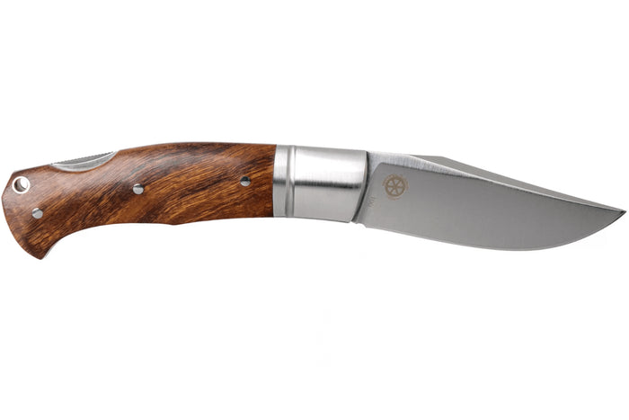 Couteau pliant Böker Boxer Desert Ironwood 111025 manche en bois de fer 10,8cm