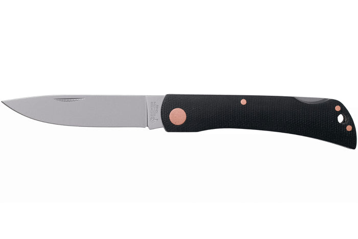 Couteau pliant Böker Rangebuster Black Copper 112914 manche en micarta noir 9,5cm