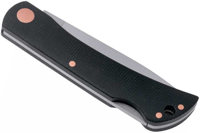 Couteau pliant Böker Rangebuster Black Copper 112914 manche en micarta noir 9,5cm