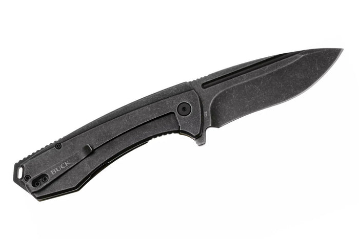 Couteau pliant BUCK RUCKUS 0713GRS manche vert 12cm
