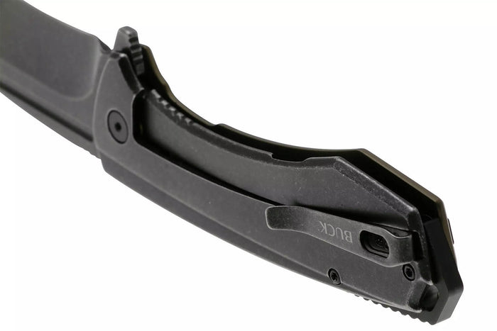 Couteau pliant BUCK RUCKUS 0713GRS manche vert 12cm