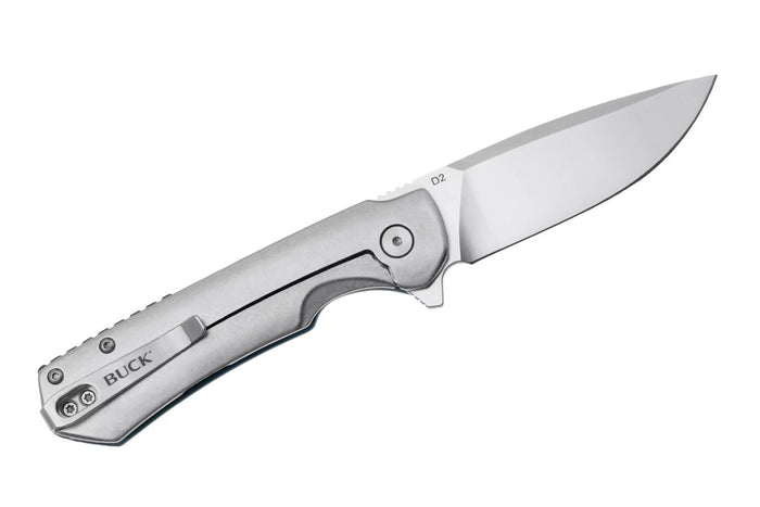 Couteau pliant BUCK STINGER 0714BLS manche bleu 11cm