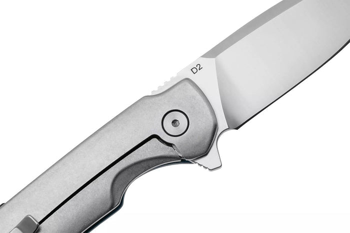 Couteau pliant BUCK STINGER 0714BLS manche bleu 11cm