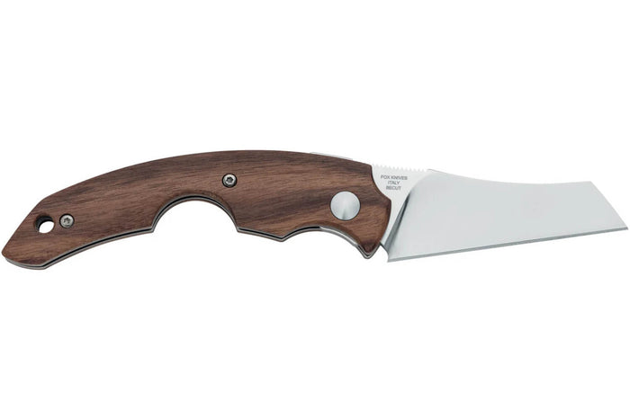 Couteau pliant coupe-cigare Fox Virtus FX.541ST manche 10cm en bois de santos + étui cuir