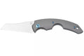 Couteau pliant coupe-cigare Fox Virtus FX.541TI manche 10cm en titanium + étui cuir