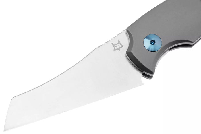Couteau pliant coupe-cigare Fox Virtus FX.541TI manche 10cm en titanium + étui cuir