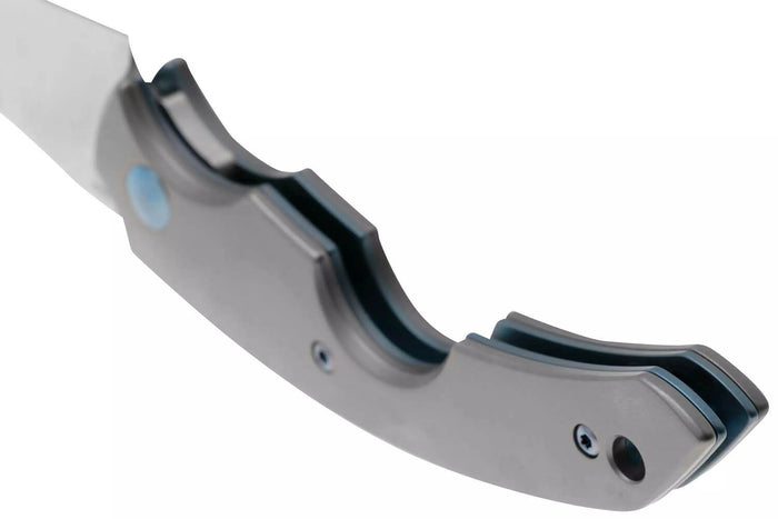 Couteau pliant coupe-cigare Fox Virtus FX.541TI manche 10cm en titanium + étui cuir