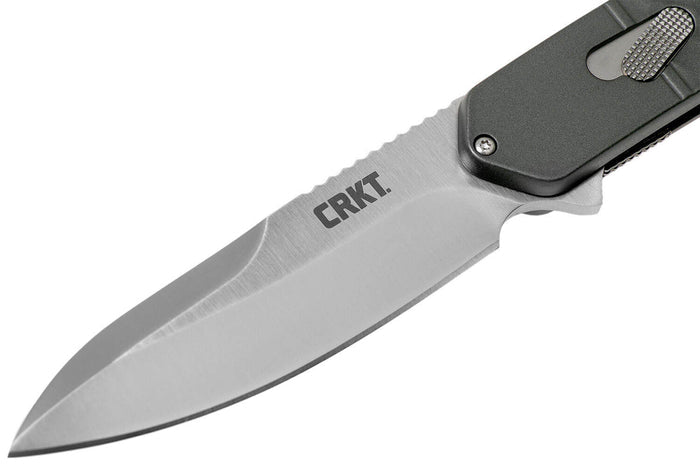 Couteau pliant CRKT BONA FIDE GRIS K540GXP manche aluminium 11,8cm