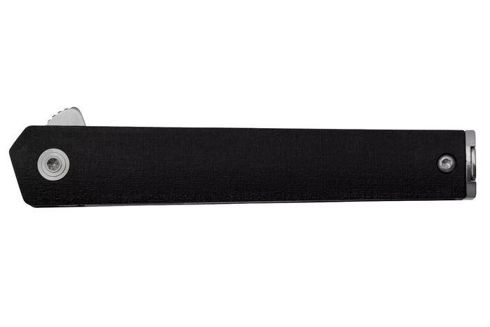 Couteau pliant CRKT CEO Compact 7095KX manche en nylon / fibres de verre noir 9cm