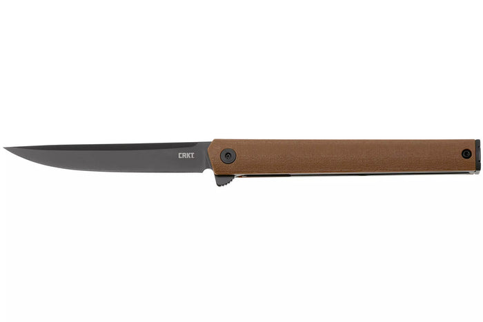 Couteau pliant CRKT Ceo Flipper 7097DK.CR manche 11cm en nylon renforcé en fibres de verre