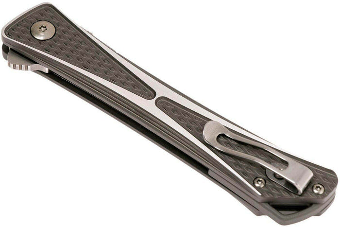 Couteau pliant CRKT CROSSBONES 7530 manche alu 11,4cm