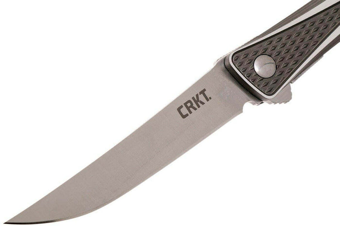 Couteau pliant CRKT CROSSBONES 7530 manche alu 11,4cm