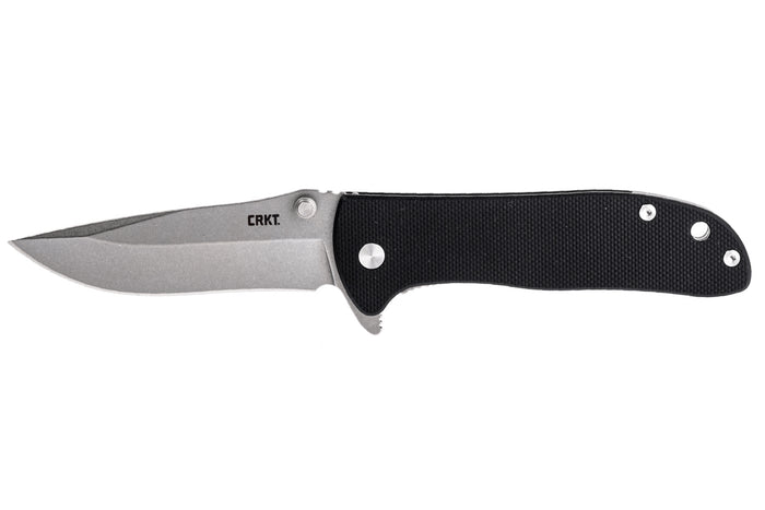 Couteau pliant CRKT Drifter 6450D2.CR manche G10 noir 9,2cm + Clip de poche