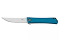 Couteau pliant CRKT Kalbi 7540 manche en aluminium bleu 10,2cm