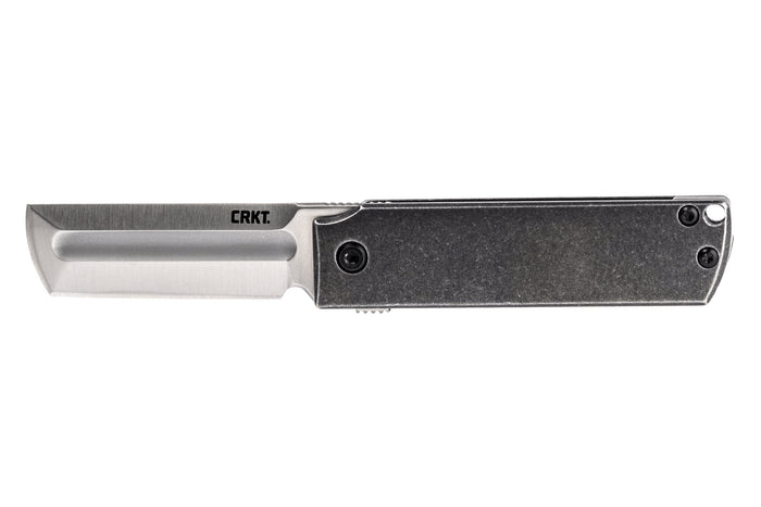 Couteau pliant CRKT MinimalX 5915.CR manche en acier inoxydable 8cm + Clip de poche