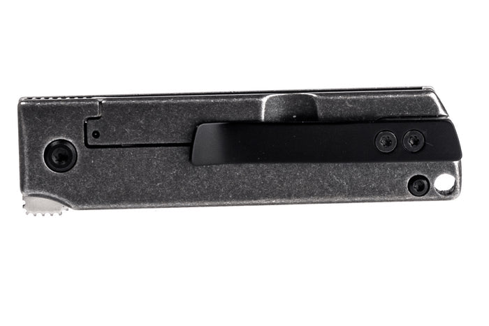 Couteau pliant CRKT MinimalX 5915.CR manche en acier inoxydable 8cm + Clip de poche
