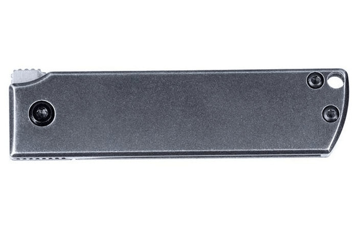 Couteau pliant CRKT MinimalX 5915.CR manche en acier inoxydable 8cm + Clip de poche
