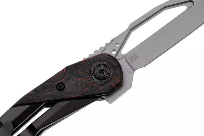 Couteau pliant CRKT Nucleus 5702.CR manche 10,6cm en G10 noir